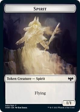 Spirit Token (002), Innistrad: Crimson Vow 2