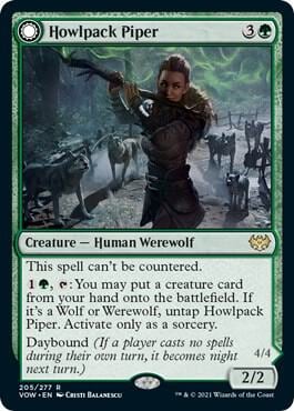 Howlpack Piper, Innistrad: Crimson Vow 205