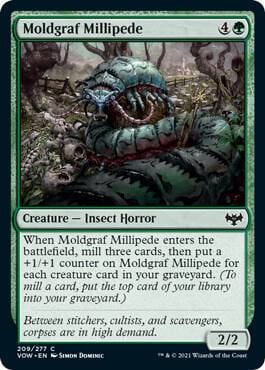 Moldgraf Millipede, Innistrad: Crimson Vow 209