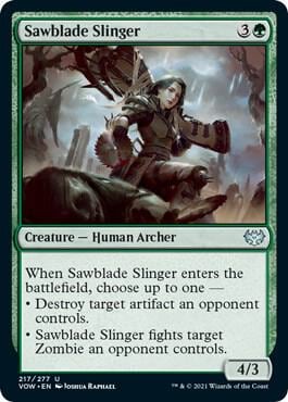 Sawblade Slinger, Innistrad: Crimson Vow 217