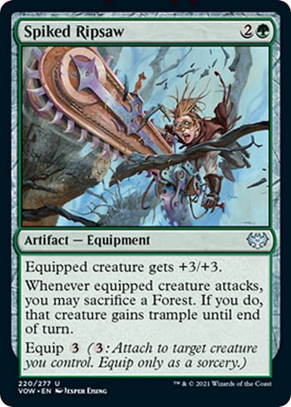 Spiked Ripsaw, Innistrad: Crimson Vow 220