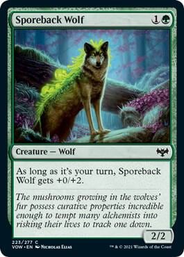 Sporeback Wolf, Innistrad: Crimson Vow 223
