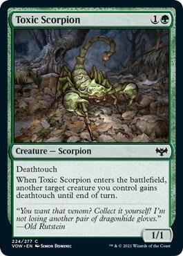Toxic Scorpion, Innistrad: Crimson Vow 224