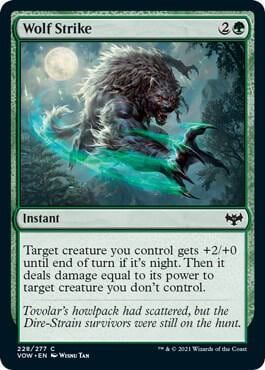 Wolf Strike, Innistrad: Crimson Vow 228