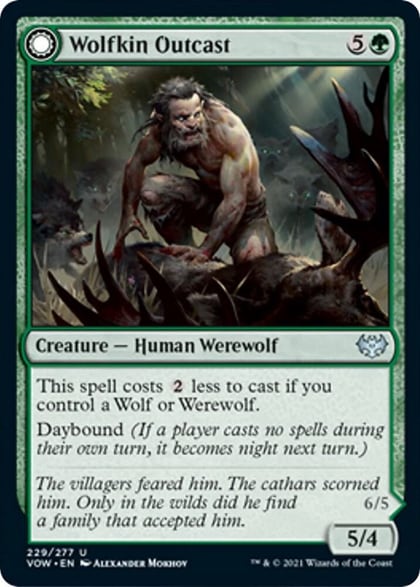 Wolfkin Outcast, Innistrad: Crimson Vow 229