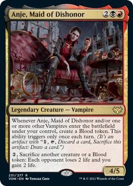 Anje, Maid of Dishonor, Innistrad: Crimson Vow 231