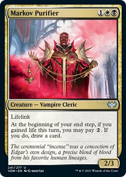 Markov Purifier, Innistrad: Crimson Vow 241