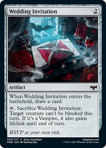 Wedding Invitation, Innistrad: Crimson Vow 260