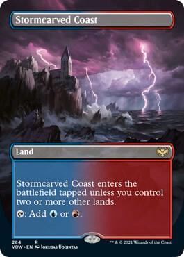 Stormcarved Coast (Borderless), Innistrad: Crimson Vow 284