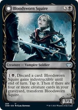 Bloodsworn Squire (Showcase), Innistrad: Crimson Vow 289