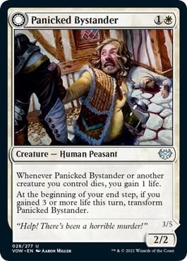 Panicked Bystander, Innistrad: Crimson Vow 28
