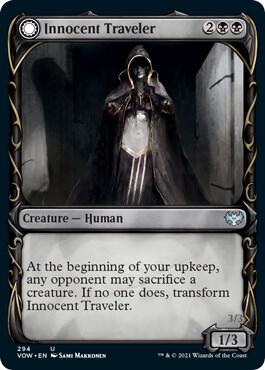 Innocent Traveler (Showcase), Innistrad: Crimson Vow 294
