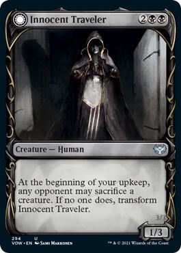 Innocent Traveler (Showcase), Innistrad: Crimson Vow 294