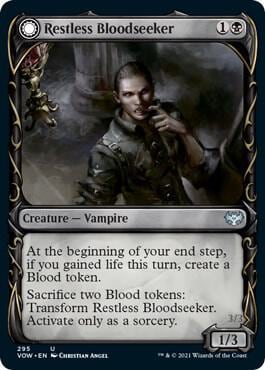 Restless Bloodseeker (Showcase), Innistrad: Crimson Vow 295