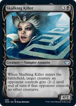 Skulking Killer (Showcase), Innistrad: Crimson Vow 296