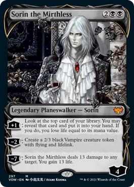 Sorin the Mirthless (Showcase), Innistrad: Crimson Vow 297