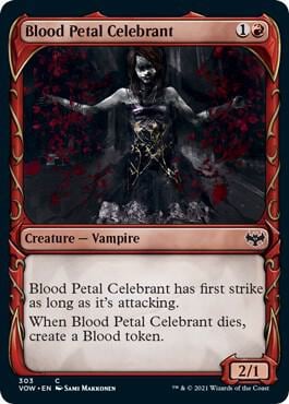 Blood Petal Celebrant (Showcase), Innistrad: Crimson Vow 303