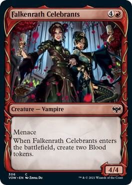 Falkenrath Celebrants (Showcase), Innistrad: Crimson Vow 306