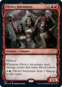 Olivia's Attendants (Showcase), Innistrad: Crimson Vow 307