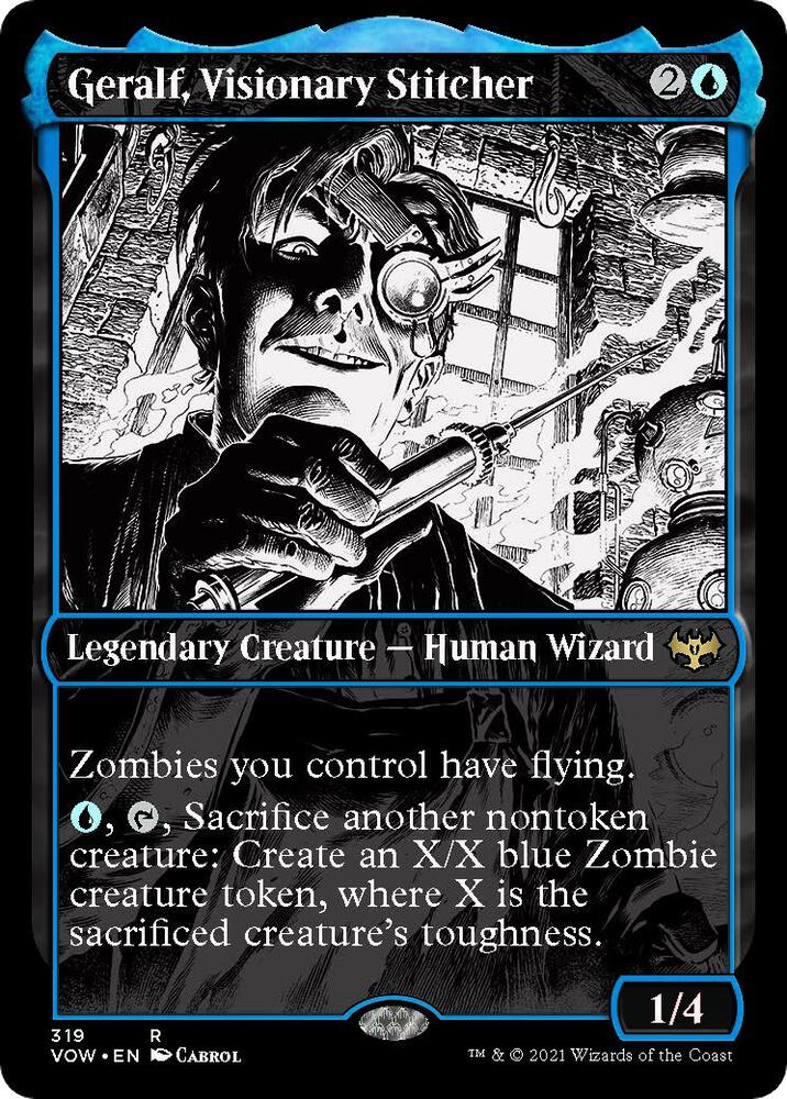 Geralf, Visionary Stitcher (Showcase), Innistrad: Crimson Vow 319