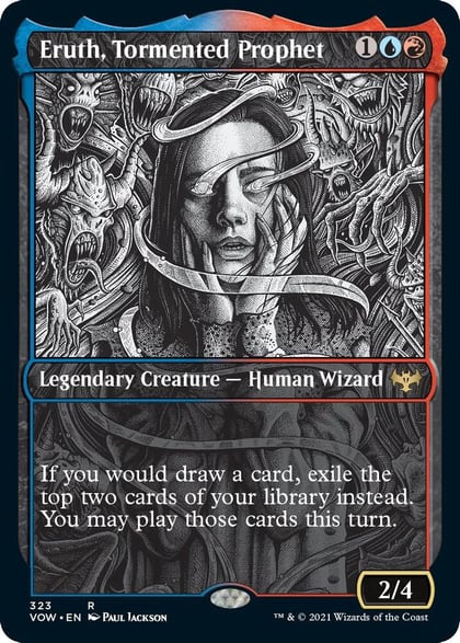 Eruth, Tormented Prophet (Showcase), Innistrad: Crimson Vow 323