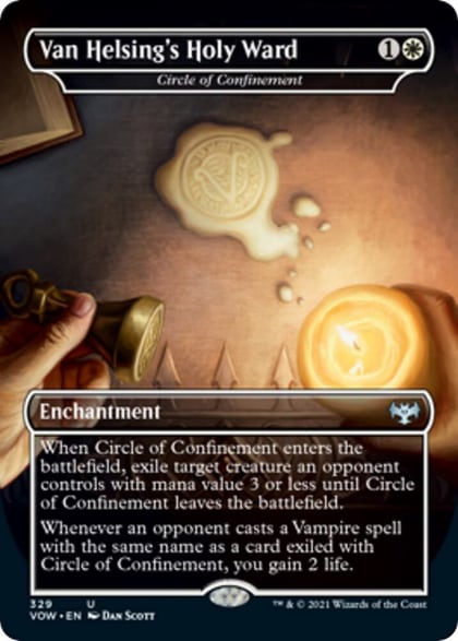 Van Helsing's Holy Ward - Circle of Confinement, Innistrad: Crimson Vow 329