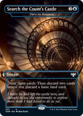 Search the Count's Castle - Thirst for Discovery, Innistrad: Crimson Vow 333