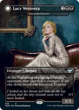 Lucy Westenra - Innocent Traveler, Innistrad: Crimson Vow 336