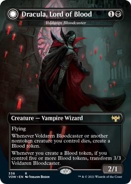 Dracula, Lord of Blood - Voldaren Bloodcaster, Innistrad: Crimson Vow 338