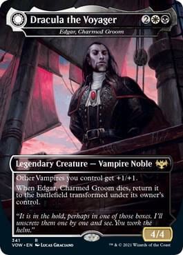 Dracula the Voyager - Edgar, Charmed Groom, Innistrad: Crimson Vow 341