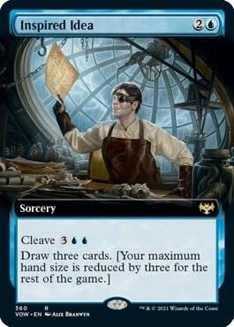 Inspired Idea (Extended Art), Innistrad: Crimson Vow 360