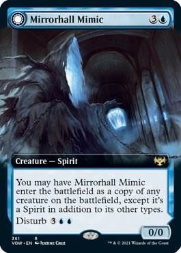 Mirrorhall Mimic (Extended Art), Innistrad: Crimson Vow 361