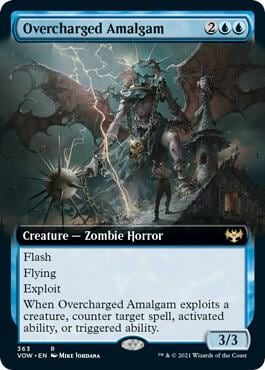 Overcharged Amalgam (Extended Art), Innistrad: Crimson Vow 363