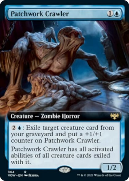 Patchwork Crawler (Extended Art), Innistrad: Crimson Vow 364