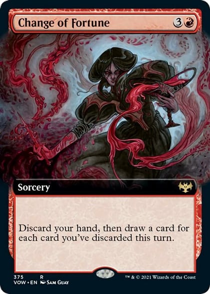 Change of Fortune (Extended Art), Innistrad: Crimson Vow 375