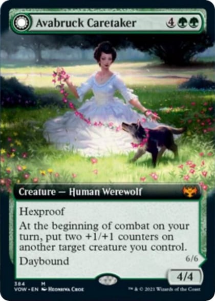 Avabruck Caretaker (Extended Art), Innistrad: Crimson Vow 384