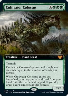 Cultivator Colossus (Extended Art), Innistrad: Crimson Vow 386