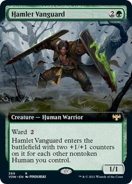 Hamlet Vanguard (Extended Art), Innistrad: Crimson Vow 389