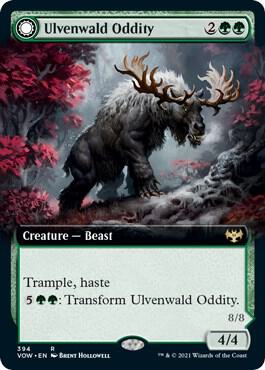 Ulvenwald Oddity (Extended Art), Innistrad: Crimson Vow 394