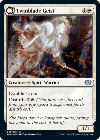 Twinblade Geist, Innistrad: Crimson Vow 40