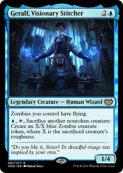 Geralf, Visionary Stitcher, Innistrad: Crimson Vow 61