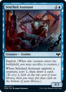 Stitched Assistant, Innistrad: Crimson Vow 81