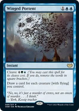 Winged Portent, Innistrad: Crimson Vow 89