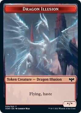 Dragon Illusion Token, Innistrad: Crimson Vow 9