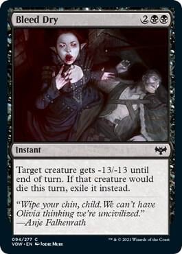 Bleed Dry, Innistrad: Crimson Vow 94