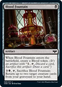 Blood Fountain, Innistrad: Crimson Vow 95