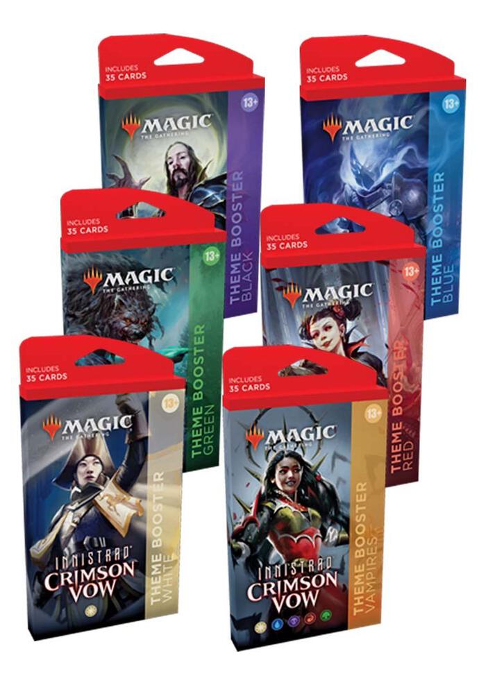 Innistrad: Crimson Vow - Theme Booster [Set of 6], Innistrad: Crimson Vow P253822