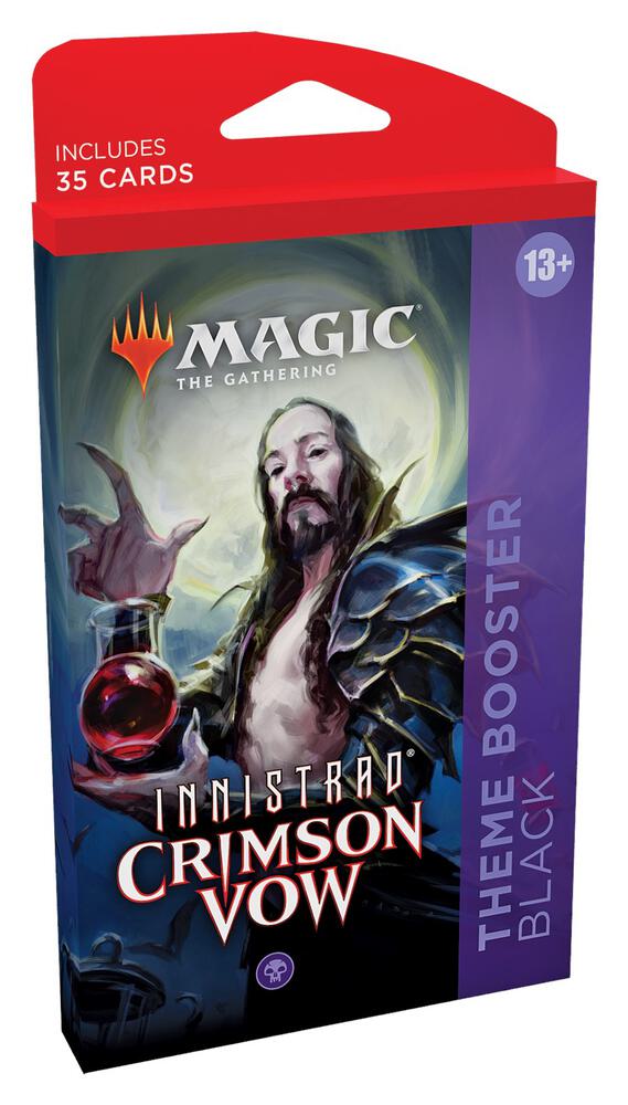 Innistrad: Crimson Vow - Theme Booster [Black], Innistrad: Crimson Vow P253823