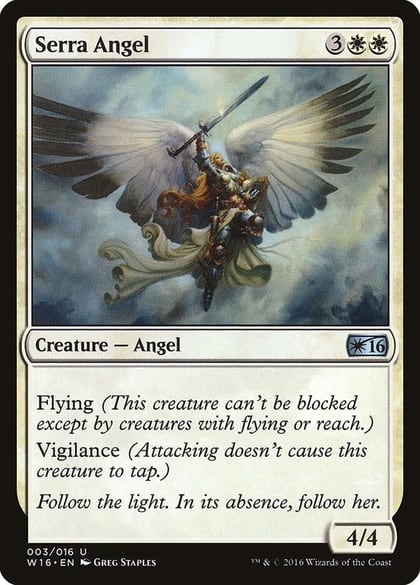 Serra Angel, Welcome Deck 2016 3