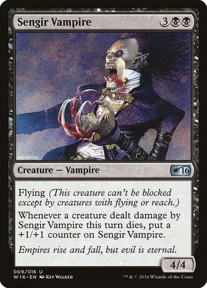 Sengir Vampire, Welcome Deck 2016 9